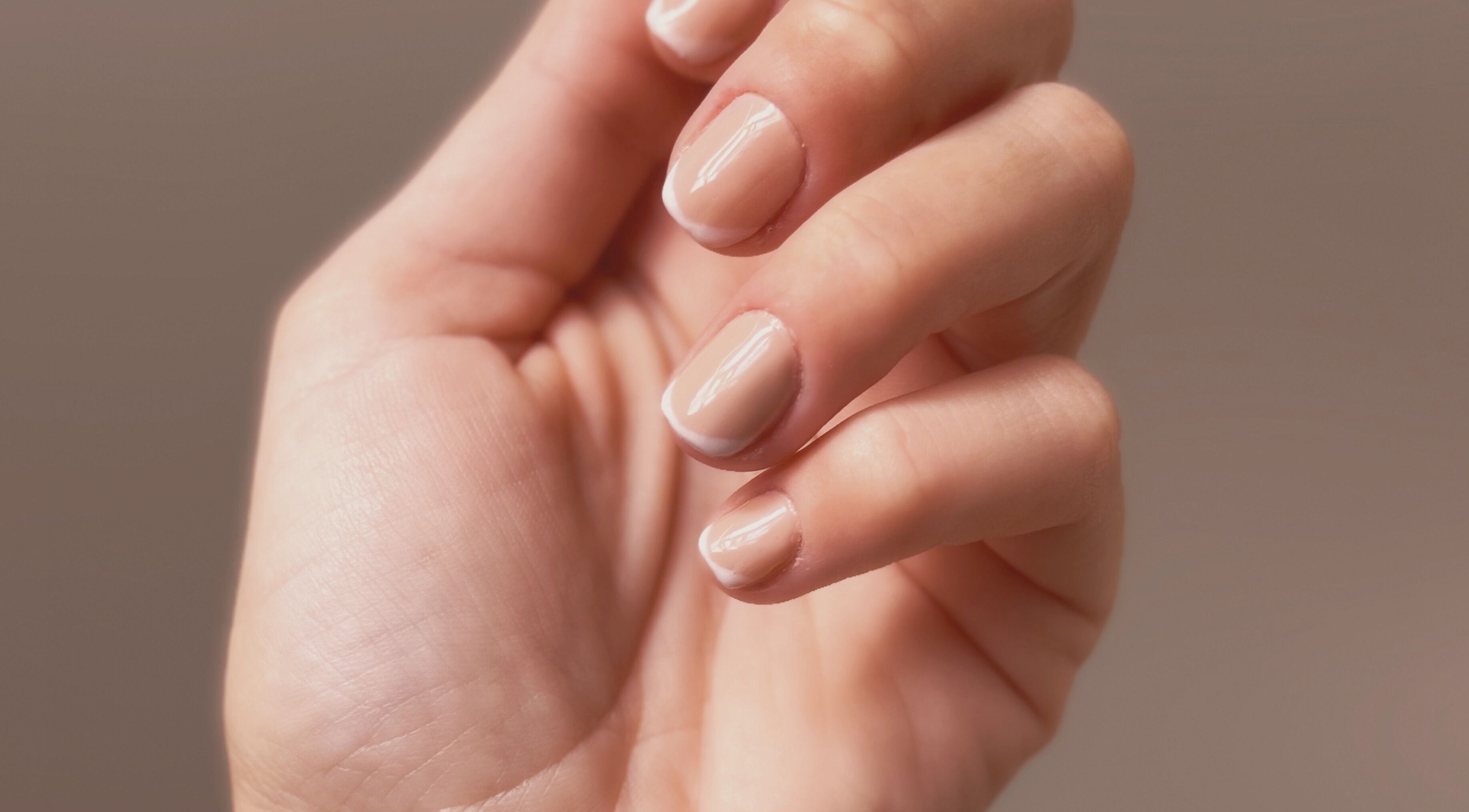 Well-manicured nails at Addy Artisan, Forres, Scotland, GB showcasing elegant nail care.