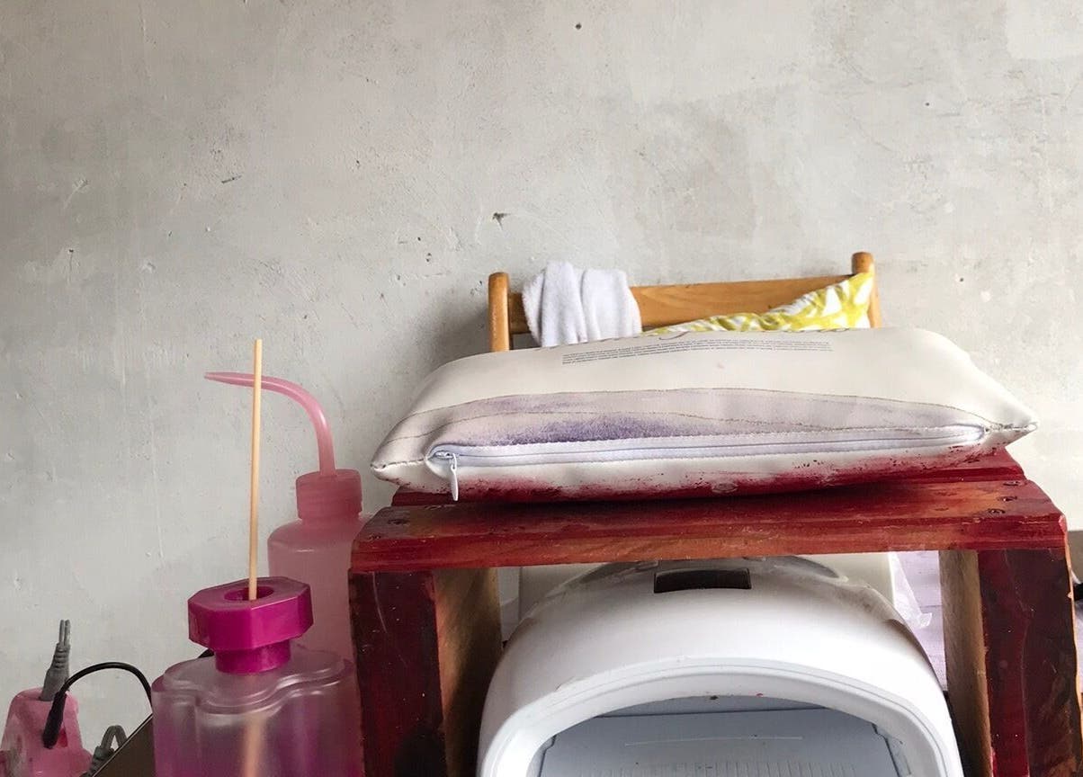 Cozy setup at Quickly Polished By Petro, Parys, Free State, ZA, featuring nail care essentials and equipment.