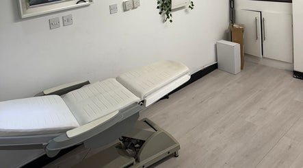Relaxing massage bed at Allison Grace Sports Massage Therapist in Skelmersdale, England, GB.
