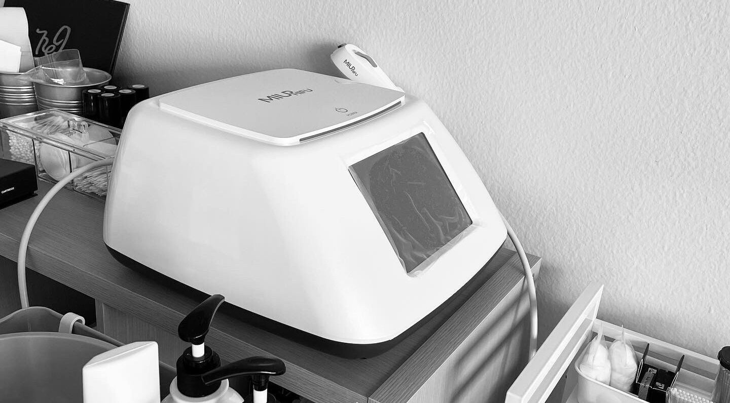 Advanced beauty equipment at J.brow_oc, Anaheim, California, US, offering cutting-edge skincare treatments.