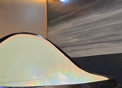 Relaxation pod at Dharma River ZenFloat Spa in Daphne, Alabama, US, designed for a serene float experience.