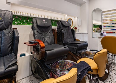 Luxurious pedicure chairs in Marvellous Nail & Beauty Spa, Melbourne, Victoria, AU, ready for relaxation.