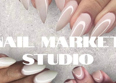 Close-up of elegant, nude manicured nails at Nail Market Studio, Singapore, Singapore, SG.