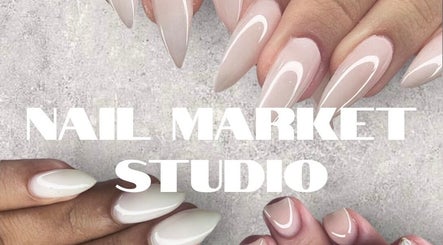 Close-up of elegant, nude manicured nails at Nail Market Studio, Singapore, Singapore, SG.