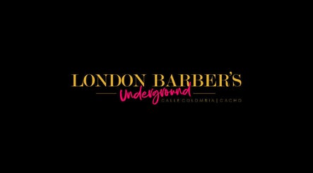 Logotipo de London Barber’s en Tijuana, Baja California, MX, destacando estilo moderno y sofisticado.