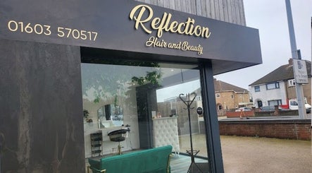 Exterior view of Reflection Hair and Beauty near Beauty by Rhianne, Norwich, England, GB.