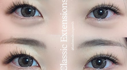 Classic eyelash extensions at Lash Mode Co., Subiaco, Western Australia, AU.