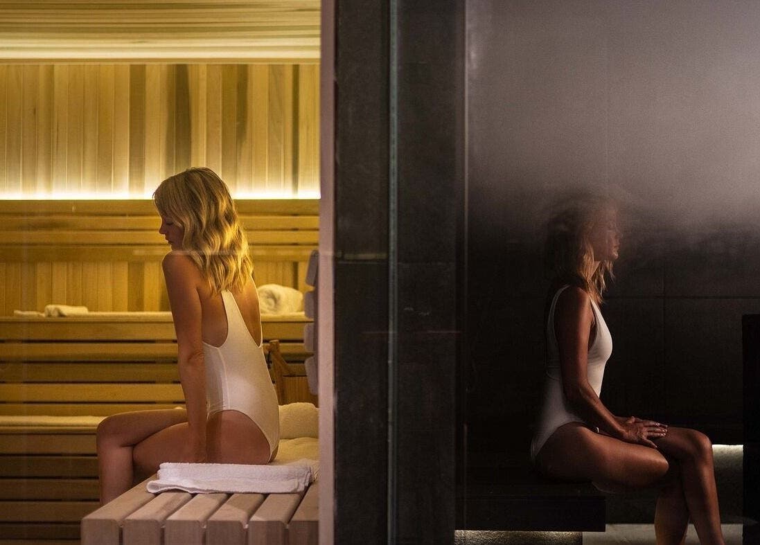 Experiencia de sauna en Calma Spa, Tulum, Quintana Roo, MX. Disfruta de momentos de relajación y bienestar.