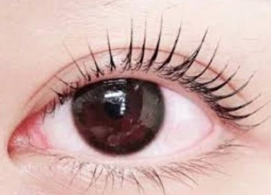 Close-up of eye with long lashes at Miss Volume, Rose Bay, New South Wales, AU, showcasing beauty services.