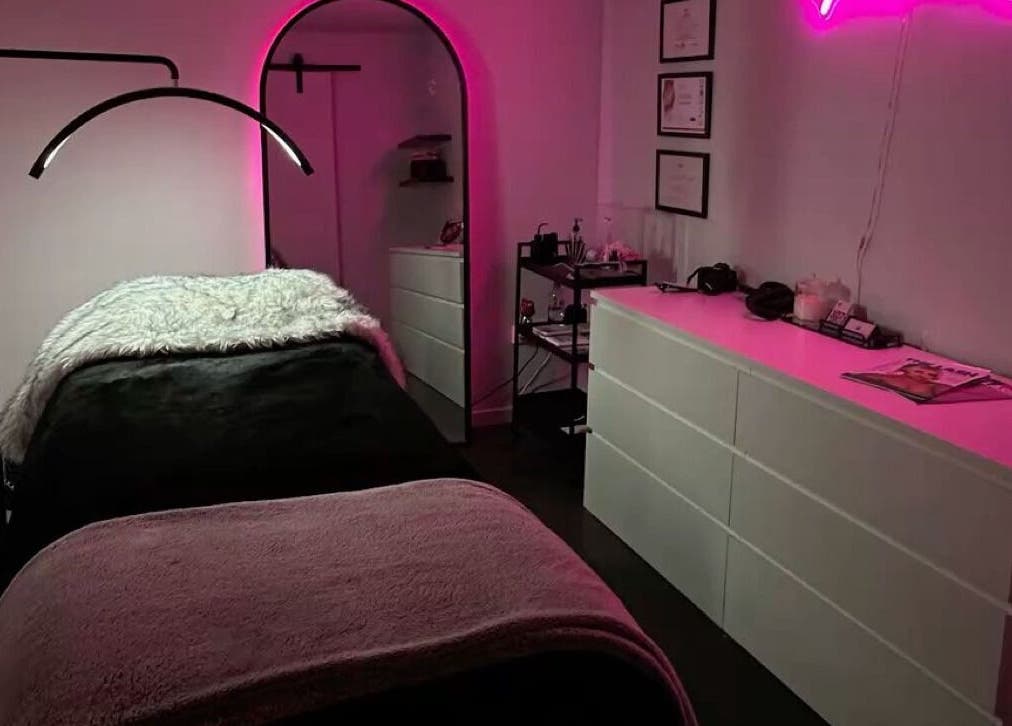 Cozy beauty room at The Nix Edit Beauty Bar, Castries, LC with soft lighting and chic decor.