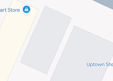 Location map showing NailedbyNique at Top Mart Store, Montego Bay, St. James Parish, JM.
