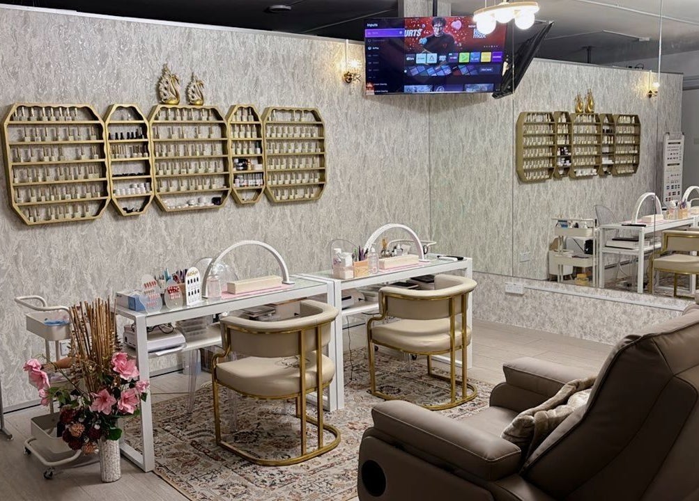 Chic nail treatment area at Lashthetic8Bar in Kuala Lumpur, Wilayah Persekutuan Kuala Lumpur, MY