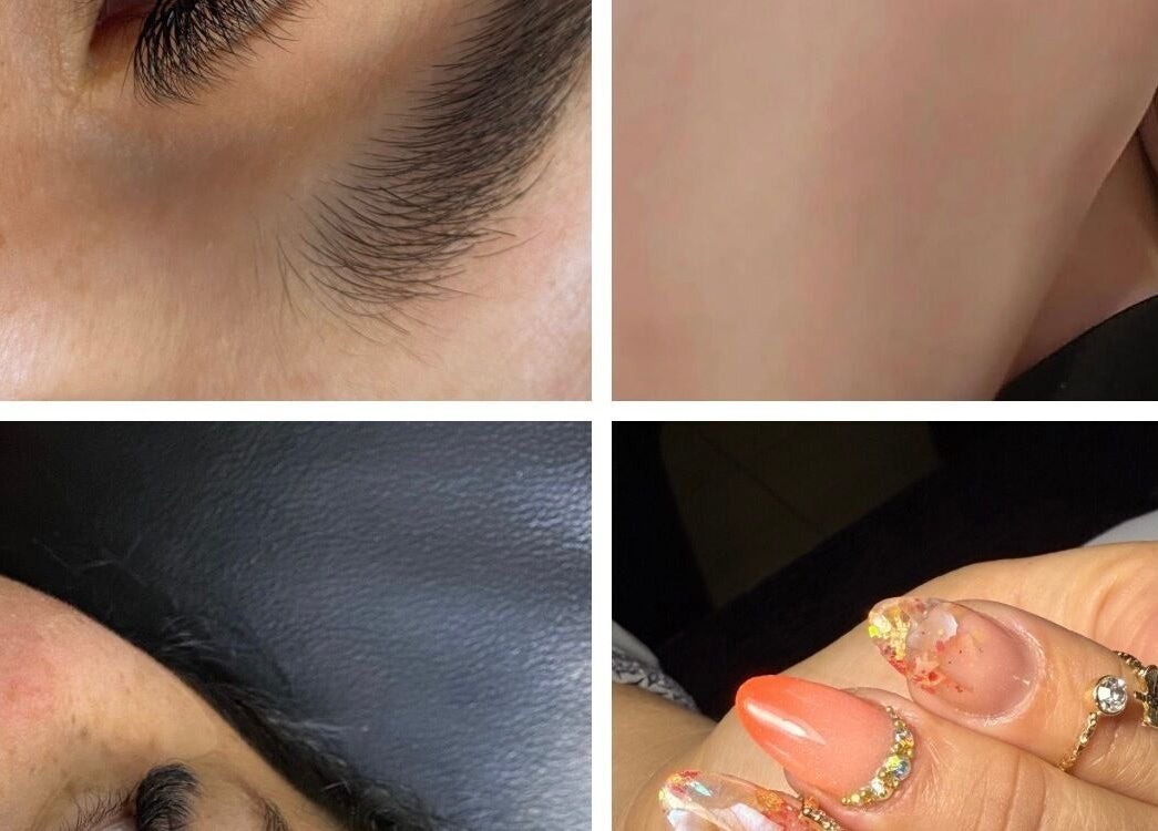 Cuidados de belleza integral en Eli Nails, Santiago, Región Metropolitana, CL, destacando uñas y pestañas.