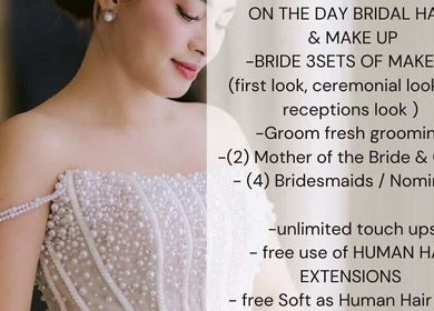 Elegant bridal makeup service at CHIC STATION MAKE UP, Davao City, Davao Region, PH.