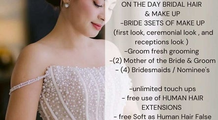 Elegant bridal makeup service at CHIC STATION MAKE UP, Davao City, Davao Region, PH.