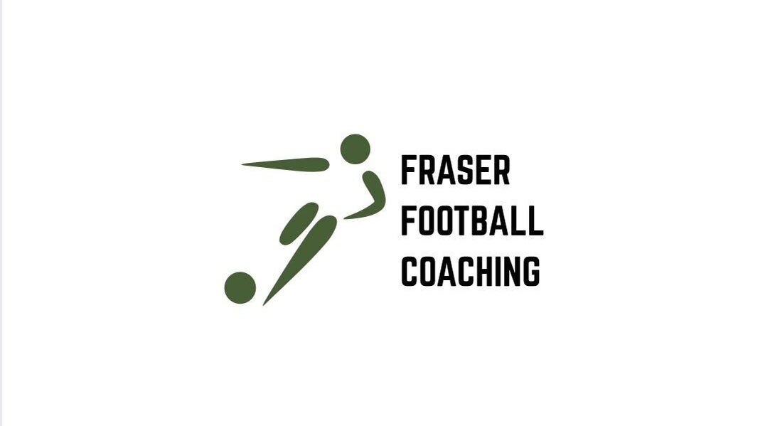Fraser Football Coaching logo, depicting a player silhouette in Creeting Saint Mary, England, GB.