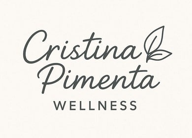 Logotipo do centro de bem-estar Cristina Pimenta em Portimão, Faro, PT.