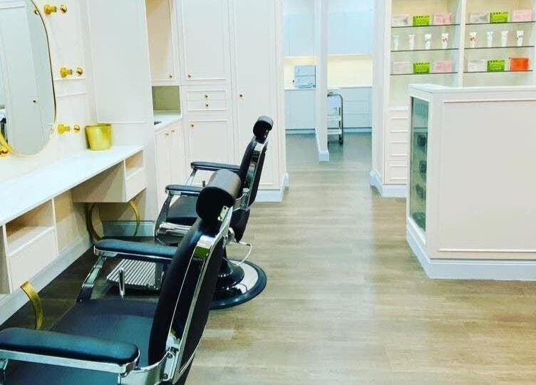 Stylish, modern beauty salon interior at Creative Brows & Lashes Batemans Bay, New South Wales, AU.