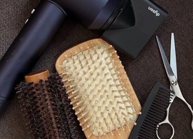 Hair styling tools at Gorjosh By Joshua Yu, Cagayan De Oro City, Northern Mindanao, PH.