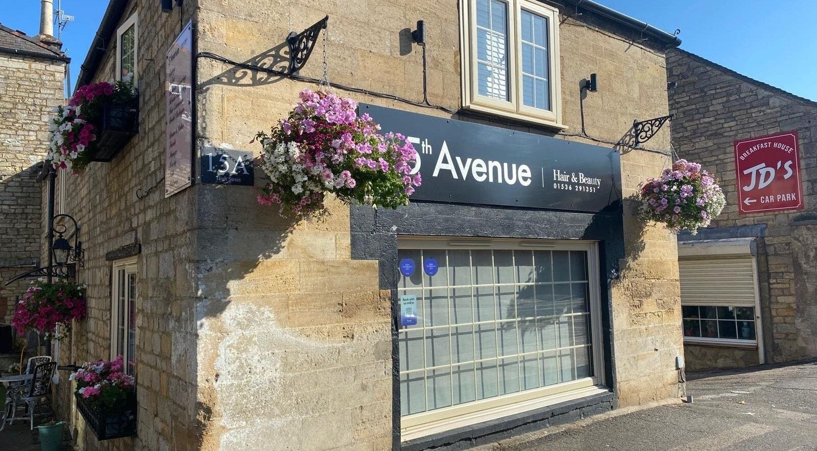 Front of Be Happy Nails By Becca, a charming venue in Weldon, England, GB with floral decor.