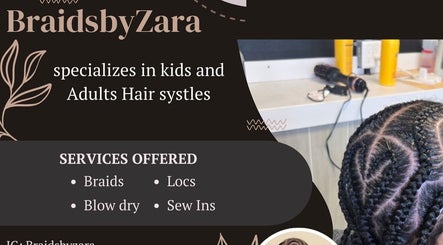 Braidsby Zara offers braiding and hair styling services in Pickerington, Ohio, US for kids and adults.