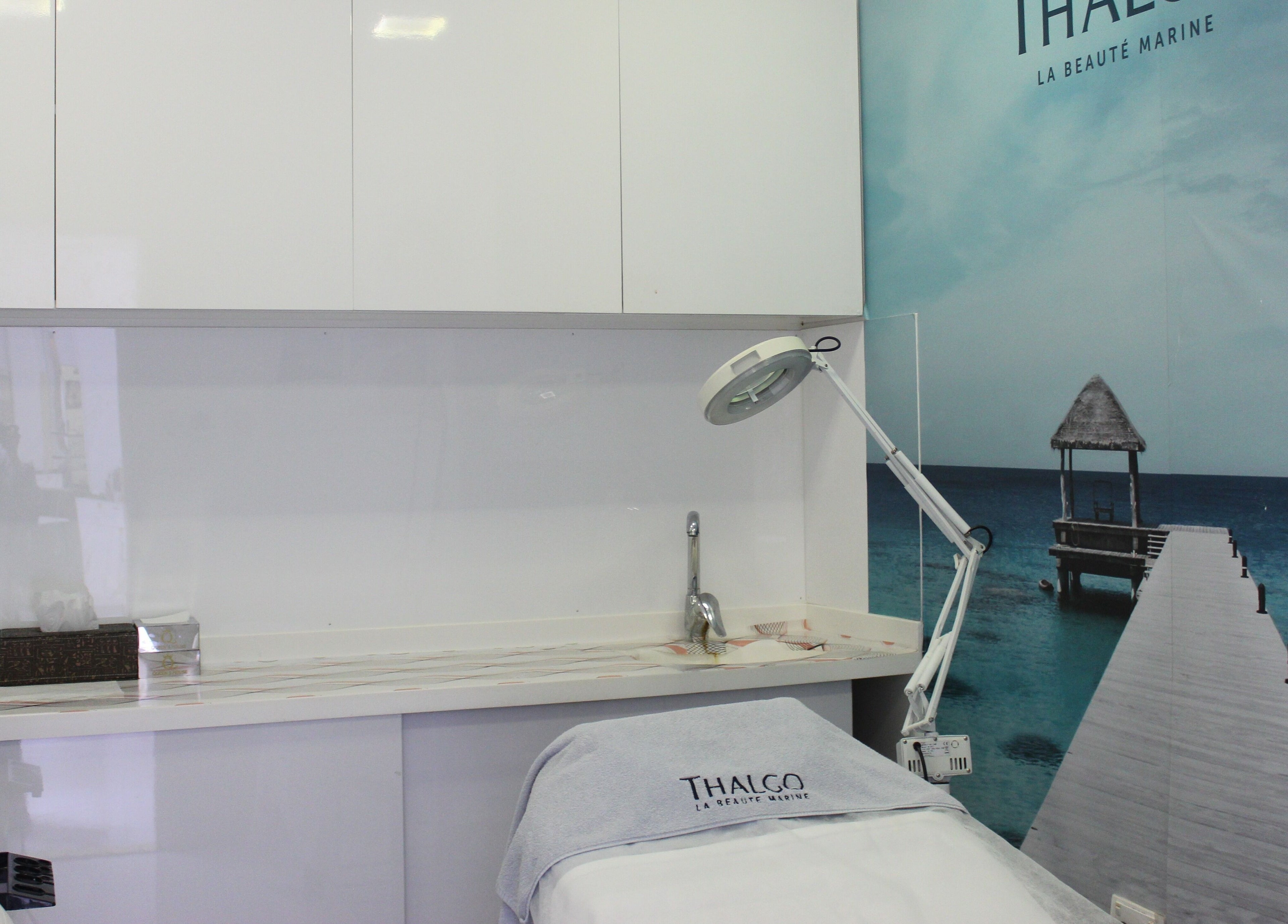 Relaxing treatment area at Hush Salon Prive - Ladies Only & Moroccan Bath in Dubai, Dubai, AE.