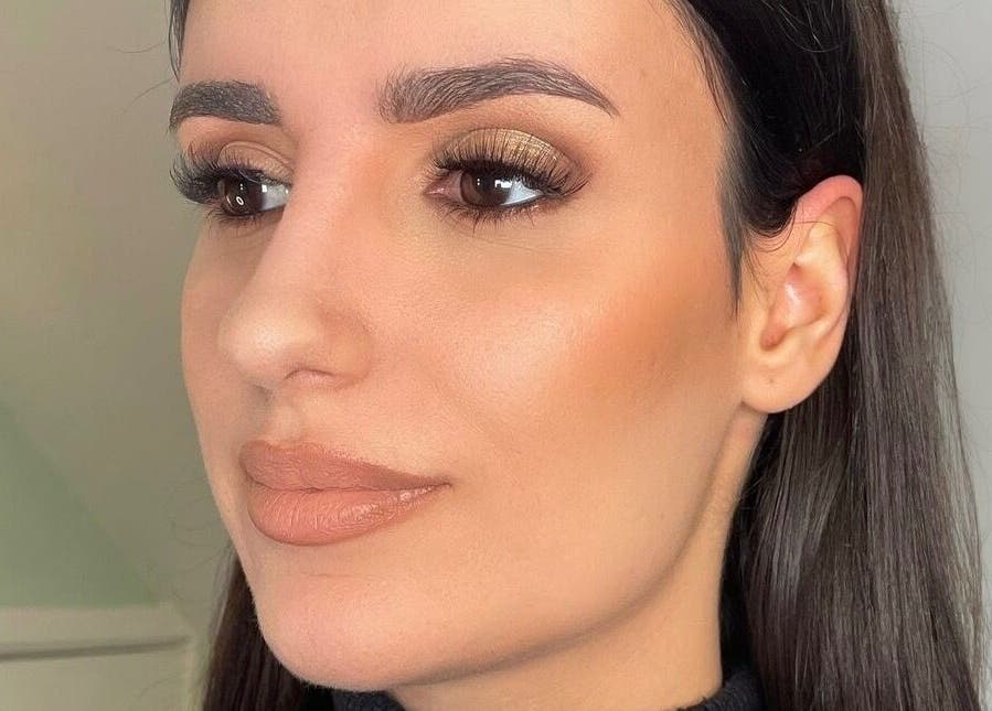 Close-up of elegant makeup by karlyb.mua.liverpool, Liverpool, England, GB, showcasing natural beauty.