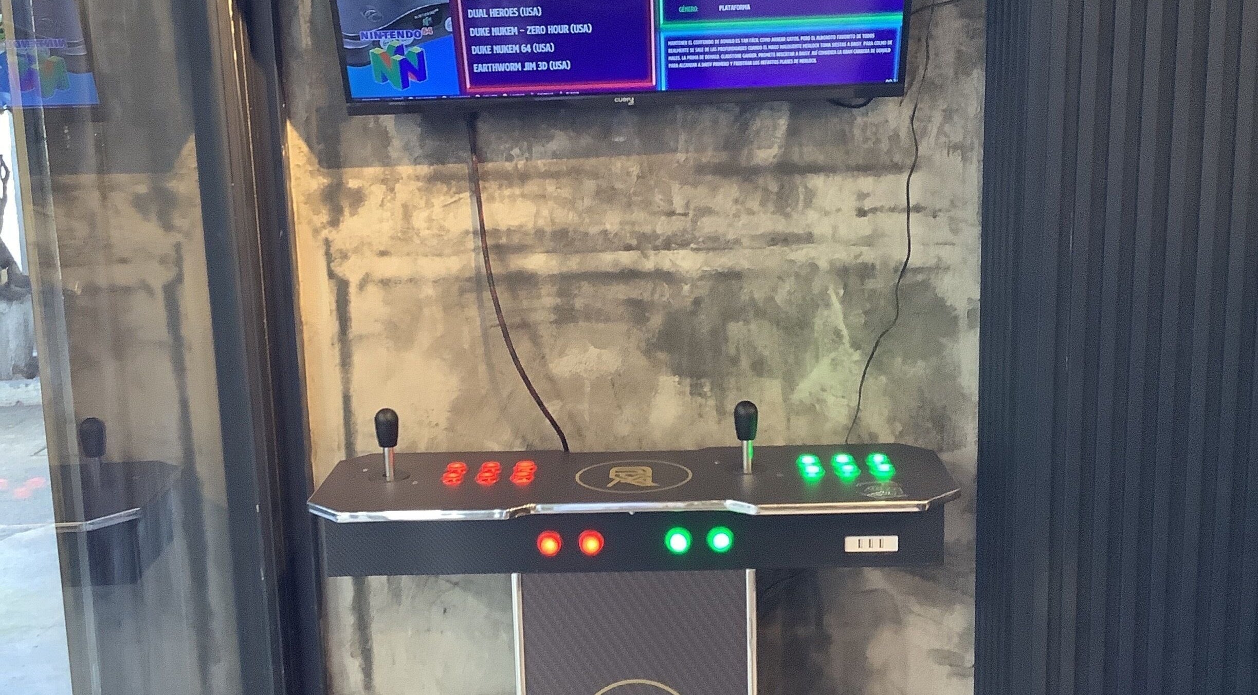 Arcade retro en Nordikdvl, Ciudad De México, Ciudad De México, MX con pantalla de juego clásico.