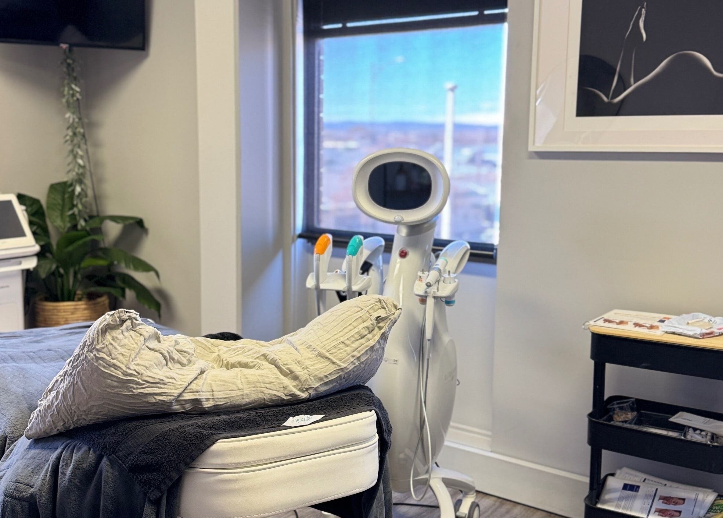Calm therapy room at Urban Body, Bathurst, New South Wales, AU with modern wellness equipment.