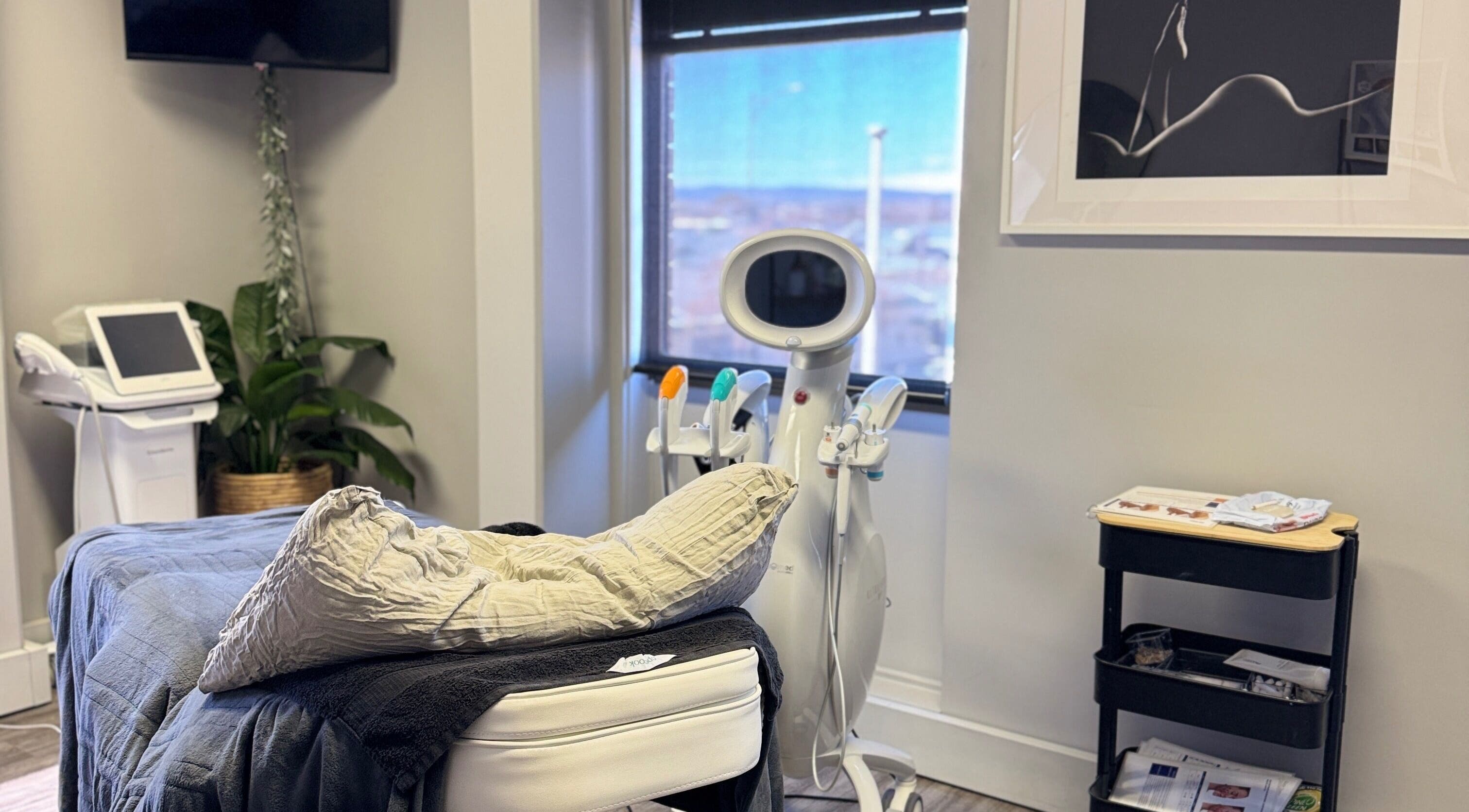 Calm therapy room at Urban Body, Bathurst, New South Wales, AU with modern wellness equipment.