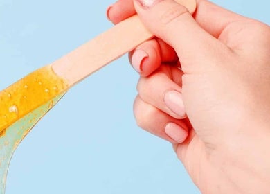 Wax stick for hair removal at Tenacity Rose Aesthetics in Hyrum, Utah, US. Perfect for smooth skin.