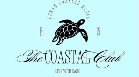 Logo Ocean Coast Nails avec tortue, Seneffe, Région Wallonne, BE.
