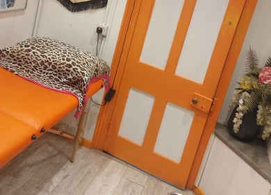 Energetic treatment space at Lion Heart Aesthetics And Piercings in Brighton And Hove, England, GB.