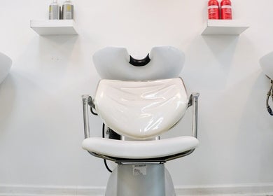 Modern wash station at Classic Beauty Studio, New York, New York, US, offering premium salon services.
