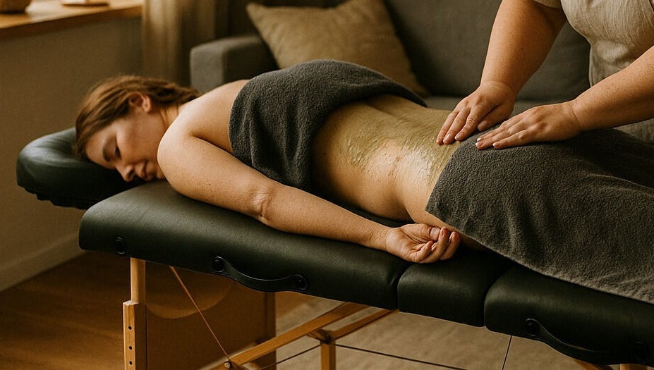 Relaxing massage at Lufemmera - Luxury Mobile Spa in Ottawa, Ontario, CA.