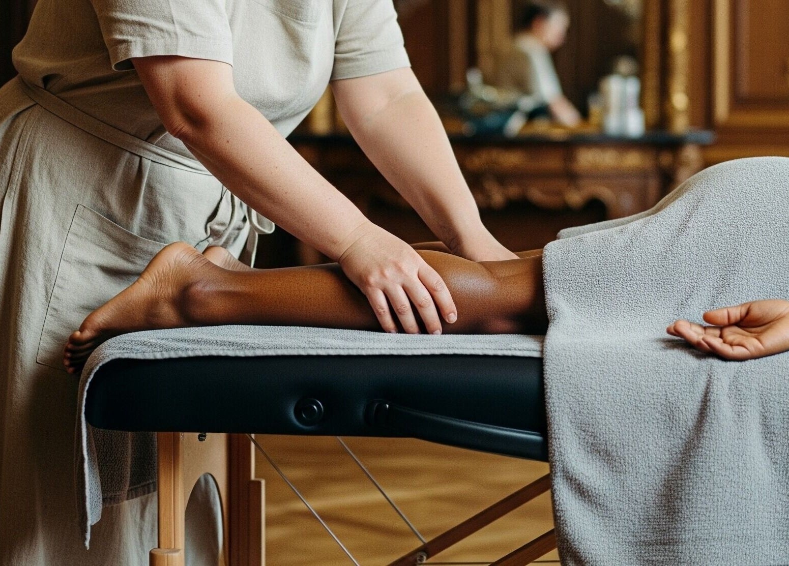 Massage therapy at Lufemmera - Luxury Mobile Spa in Ottawa, Ontario, CA, emphasizing relaxation and wellness.