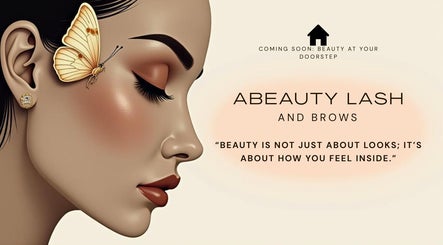 Profile of a woman with a butterfly on her face at Abeauty Lash and Brows, Metro Manila, PH.