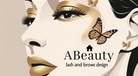 Artistic lady face with butterflies at Abeauty Lash and Brows, Metro Manila, Metro Manila, PH.