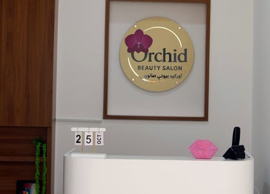 Reception area of Orchid Beauty salon for Ladies in Ar-rayyan, Al Rayyan Municipality, QA.