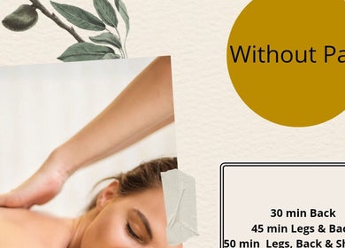 Massage therapy at Natural Beauty Estétic By T.R, Bray, County Wicklow, IE, promoting painless relaxation.