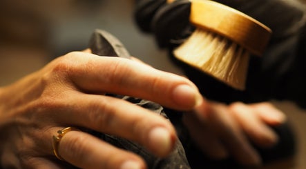 Close-up of a hand receiving care at Dazzlehood at Meta, Dublin, County Dublin, IE.