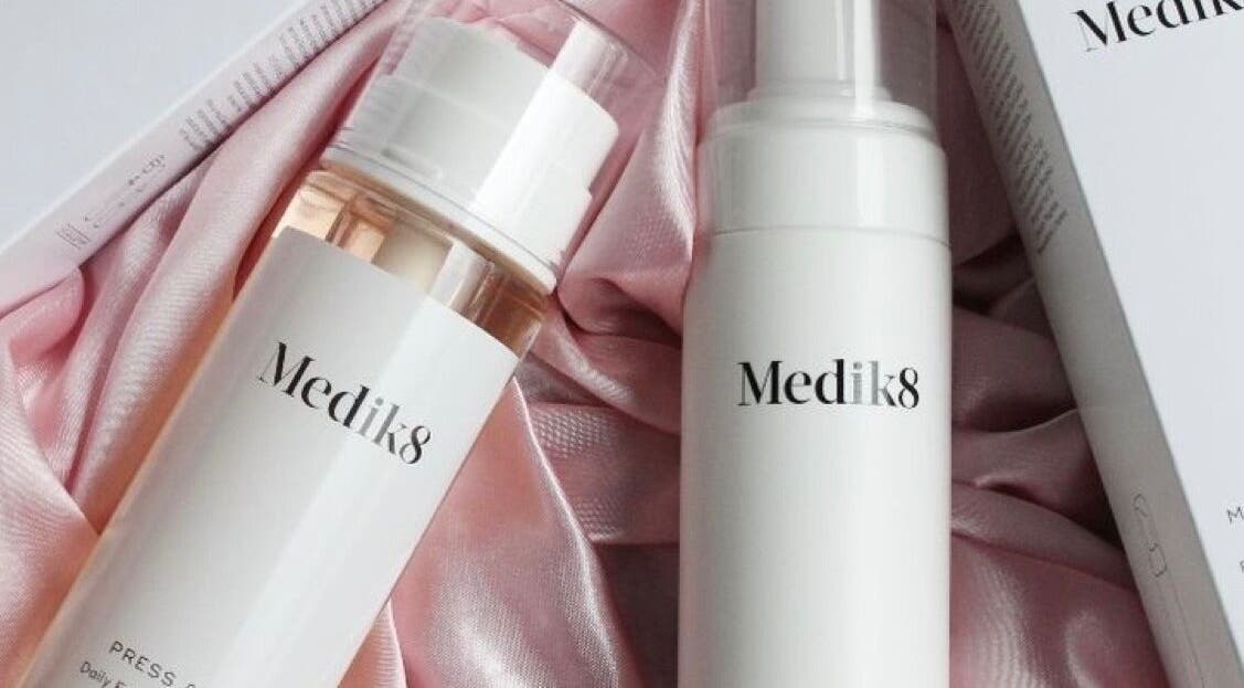 Medik8 skincare products on silk at Zo Beauty, Burleigh Waters, Queensland, AU for premium wellness.