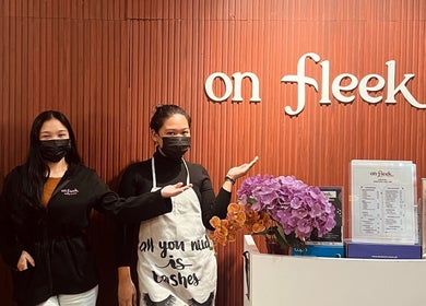 Welcoming staff at Chloe Beauty Studio, Taguig, Metro Manila, PH, showcasing service excellence.