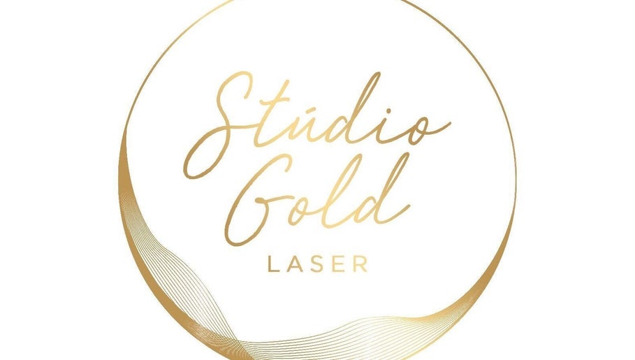 Logo ouro do Studio Gold Laser em Braga, Braga, PT, destacando sofisticação e estilo.