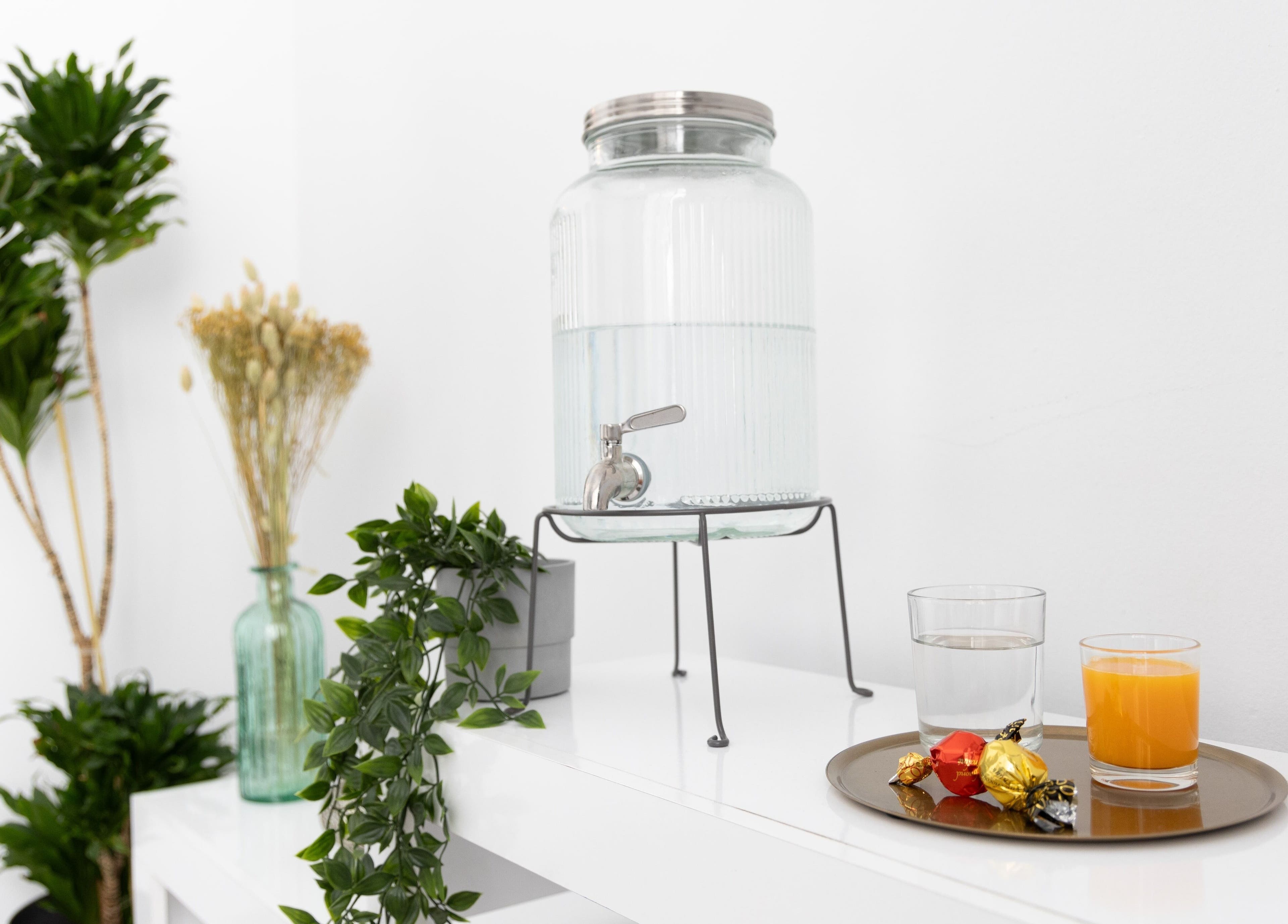 Área refrescante en Ámbar Masajes, València, Comunidad Valenciana, ES.