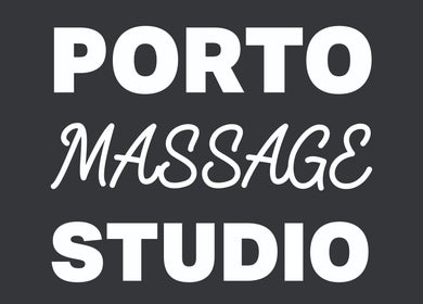 Sign of Porto Massage Studio located in Porto, Porto, PT, offering exceptional wellness services.