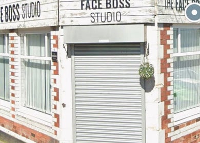 Beauty by Zoe venue exterior in Griffithstown, Wales, GB, showcasing a rustic brick-and-wood storefront.