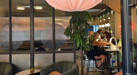 Warm, elegant lounge at Remove Laser Clinic, Kimberley, England, GB with stylish seating and modern decor.