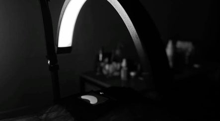 Elegant lighting setup at Jaels Beauty Studio LLC in Altamonte Springs, Florida, US, highlighting a beauty station.