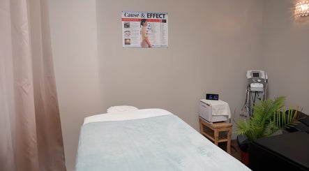 Tranquil massage room at Massage In LA, Los Angeles, California, US with bed and soothing decor.